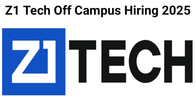 Z1 Tech Off Campus Hiring