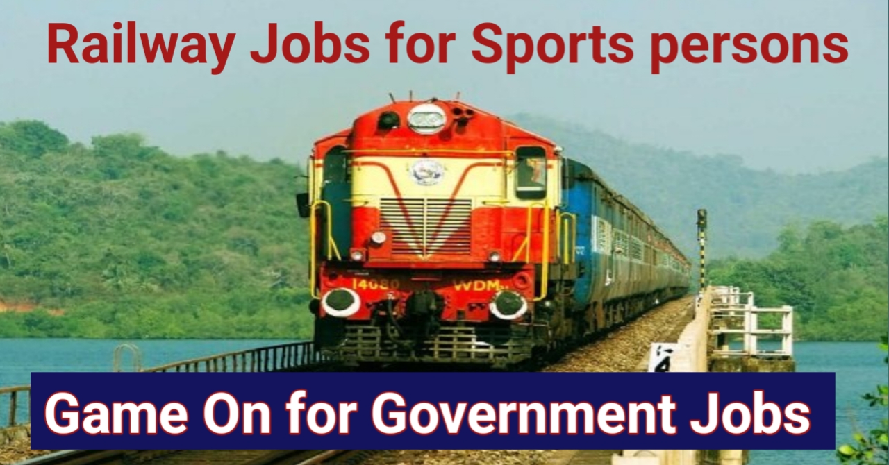 Railway Job for Sportspersons
