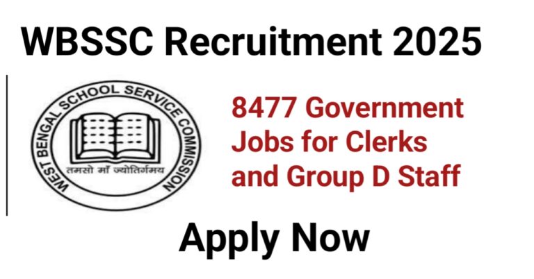 WBSSC Recruitment 2025
